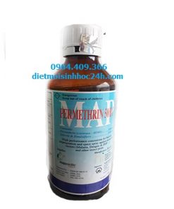 phun thuốc diệt muỗi tại nhà tận gốc permethrin 50EC loại 1000ml